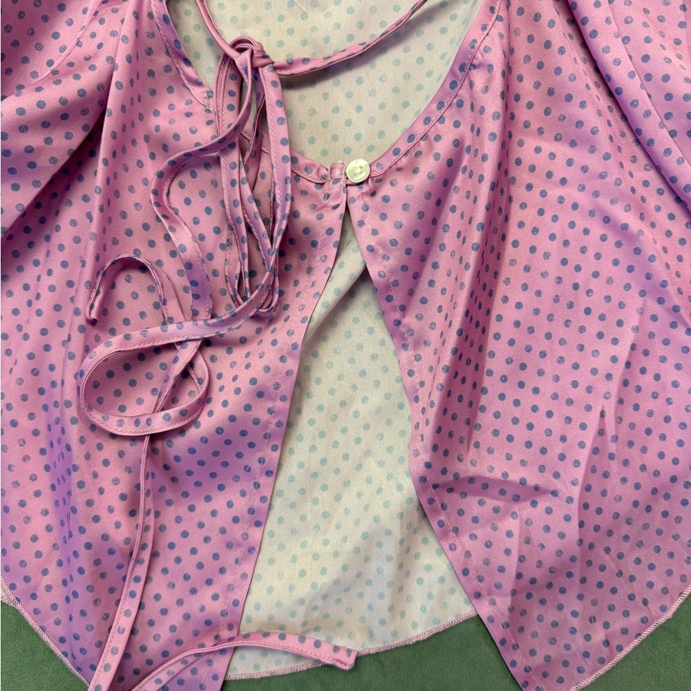 Pink Open Back Top - Picture 3 of 3